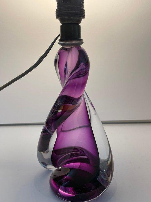 Val Saint Lambert - Lampe de table - Cristal - Lampe Val, Antiquités & Art, Antiquités | Éclairage