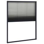 Plisse Raamhor 60x80 Antraciet Aluminium - Tweede Kansje!, Doe-het-zelf en Bouw, Minder dan 80 cm, Verzenden, Hordeur, Minder dan 200 cm