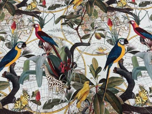 Un voyage exotique à travers les sens : tissu dameublement, Antiek en Kunst, Antiek | Tapijten, Tafelkleden en Textiel