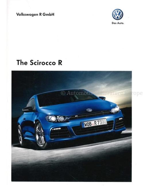 2010 VOLKSWAGEN SCIROCCO R BROCHURE ENGELS, Livres, Autos | Brochures & Magazines