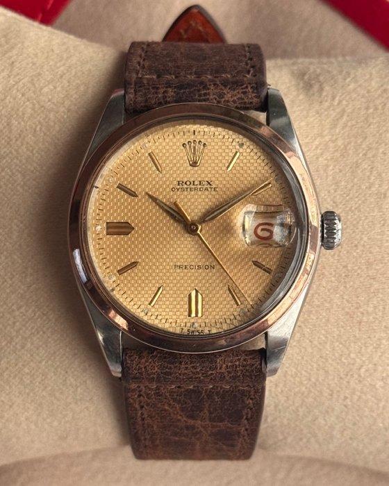 Rolex - Oysterdate “Waffle Dial” – Arrow Markers – Roulette, Bijoux, Sacs & Beauté, Montres | Hommes