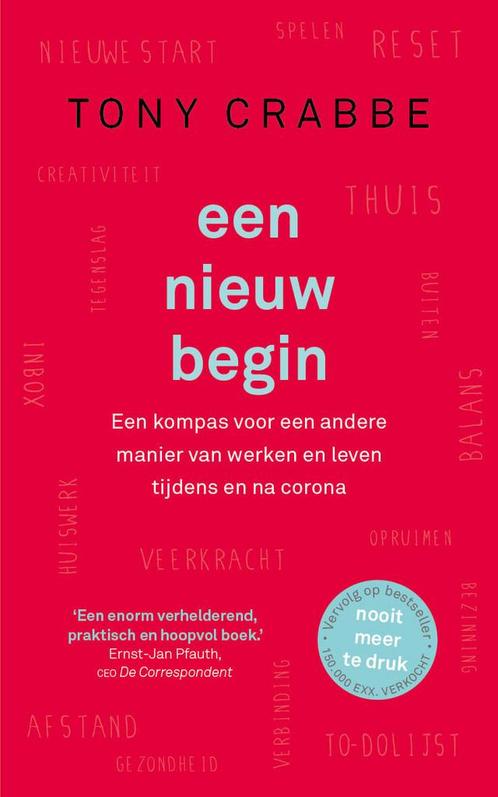 Een nieuw begin (9789024592234, Tony Crabbe), Boeken, Psychologie, Nieuw, Verzenden