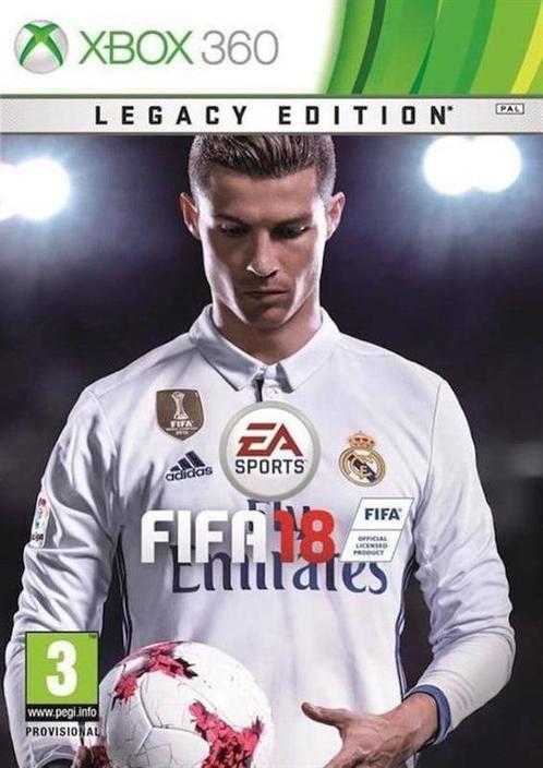 FIFA 18 Legacy Edition (Xbox 360 Games), Games en Spelcomputers, Games | Xbox 360, Zo goed als nieuw, Ophalen of Verzenden