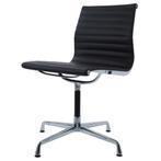 Vergaderstoel EA105 Leder zwart, Huis en Inrichting, Verzenden, Nieuw