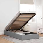 vidaXL Bedframe zonder matras 90x200 cm stof lichtgrijs, Verzenden, Nieuw