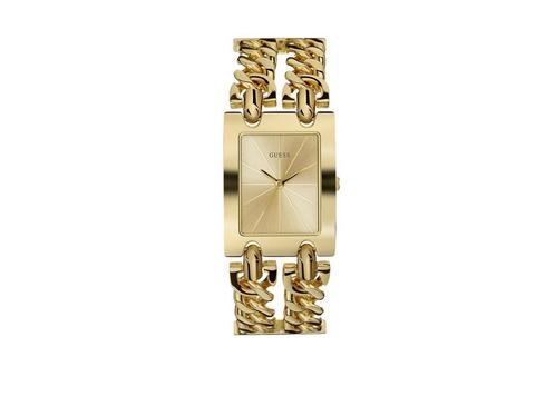 GUESS W1117L2l dames horloge 40 mm - Goudkleurig, Handtassen en Accessoires, Horloges | Dames, Zo goed als nieuw, Verzenden