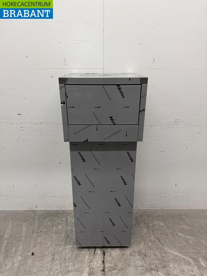 RVS Combisteel Prullenbak Afvalbak 80 liter Horeca, Zakelijke goederen, Horeca | Meubilair en Inrichting, Ophalen of Verzenden