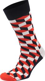 Happy Socks Sokken Blokken Rood maat 41-46 Heren, Kleding | Heren, Sokken en Kousen, Verzenden, Nieuw, Happy Socks