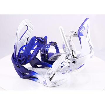 M snowboard bindingen ROSSIGNOL VOODOO, blue/white ( NIEUWE beschikbaar voor biedingen