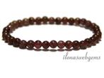 Strawberry quartz edelsteen kralen armband ca. 5,4mm, Verzenden, Nieuw, Kraal