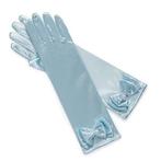 Prinsessenjurk - Handschoenen met strik - Blauw - Kleedje, Verzenden, Nieuw