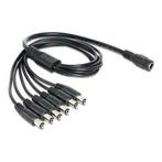 Voeding splitter adapter - 1 naar 6, Verzenden, Nieuw, Kabel of Snoer