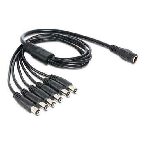 Voeding splitter adapter - 1 naar 6, Doe-het-zelf en Bouw, Elektriciteit en Kabels, Kabel of Snoer, Verzenden