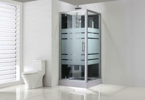 Thermo complete douchecabine 90x90x218 alu  5mm glas, Maison & Meubles, Salle de bain | Meubles de Salle de bain, Enlèvement ou Envoi