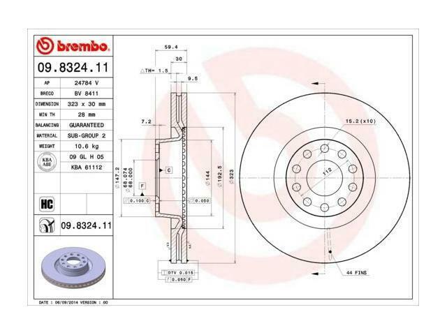 Remschijf, Auto-onderdelen, Remmen en Aandrijving, Ophalen of Verzenden