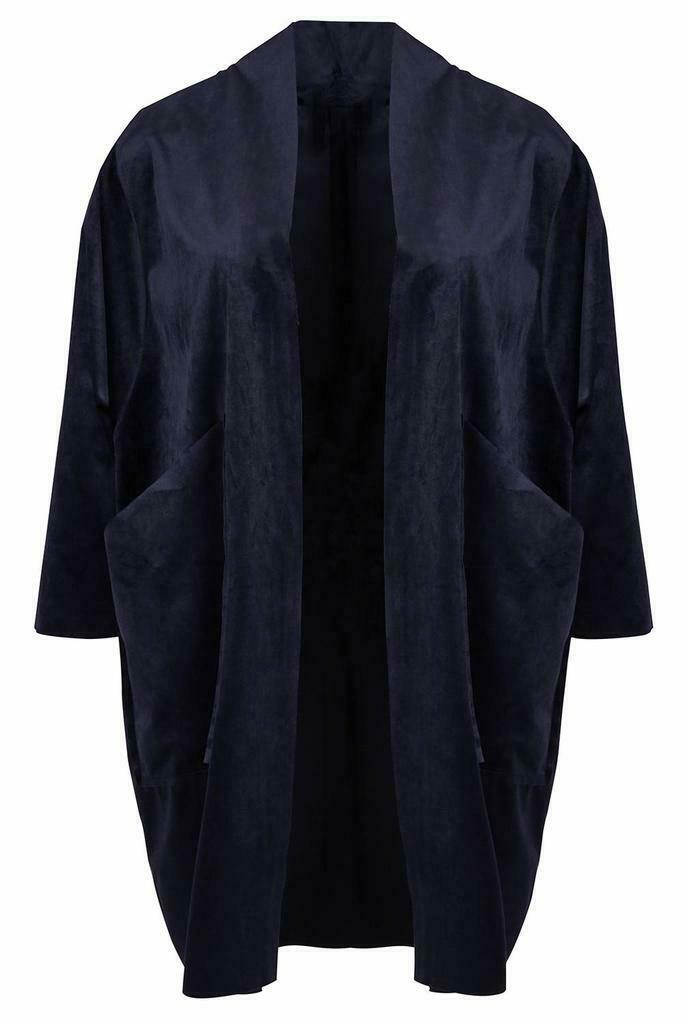 Vest Mat fashion velour losvallend maat 50, Kleding | Dames, Truien en Vesten, Verzenden