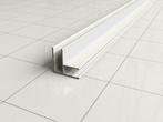 hoekprofiel tbv glaswand 1cm 200cm mat-wit, Ophalen of Verzenden, Nieuw