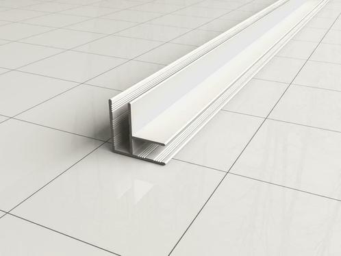 hoekprofiel tbv glaswand 1cm 200cm mat-wit, Doe-het-zelf en Bouw, Sanitair, Ophalen of Verzenden