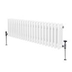 Traditionele 3 Kolom Radiator - 300 x 1012mm - Wit, Doe-het-zelf en Bouw, Verzenden, Nieuw