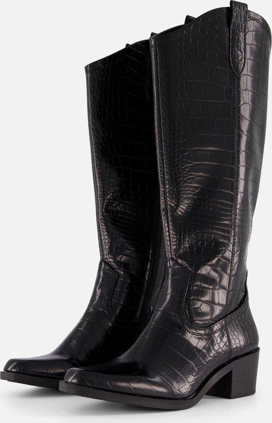 Tamaris Cowboylaarzen zwart Synthetisch - Dames - Maat 38, Kleding | Dames, Schoenen, Nieuw, Verzenden