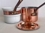 Made in France , prachtig “BAIN MARIE” stel , artisanaal