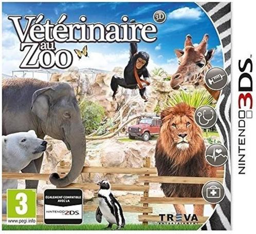 Vétérinaire Au Zoo (3DS Games) (Nintendo 3DS), Games en Spelcomputers, Games | Nintendo 2DS en 3DS, Zo goed als nieuw, Ophalen of Verzenden