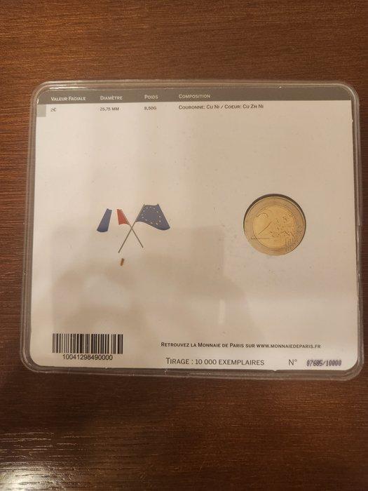 Frankrijk. 2 Euro 2015 30 Ans Drapeau Européen (Zonder, Postzegels en Munten, Munten | Europa | Euromunten