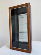 Vitrinekast - Glas, Hout - Vintage vitrinekast