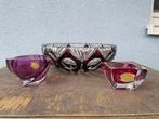Val Saint Lambert - Kom (3) - Glas, Antiek en Kunst