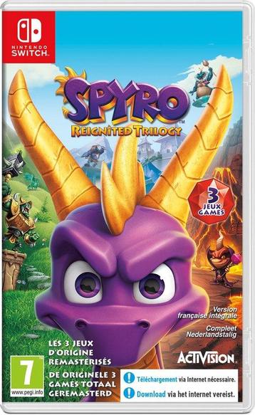 Spyro Reignited Trilogy (Switch Games) (Nintendo Switch), Ophalen of Verzenden