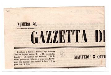 Italiaanse oude staten - Lombardije Venetië 1858/1858 -