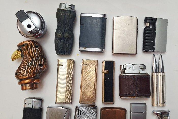 Z-16,Kingstar,Flaxy,Denon... - Zonder Minimumprijs -, Verzamelen, Rookartikelen, Aanstekers en Luciferdoosjes