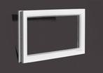 PVC raam vast b100xh50 cm Wit, Ophalen of Verzenden, Gevelraam of Ruit