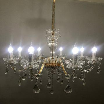 Artelight - Lustre - Cristal - lustre à 8 lumières