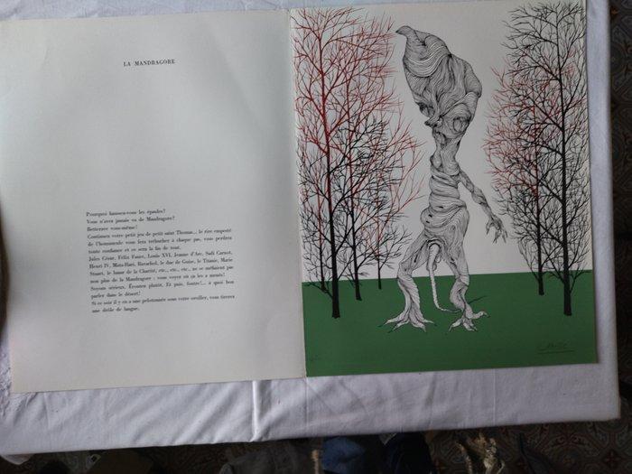 Félix Labisse (1905-1982) - La Mandragore, Antiquités & Art, Antiquités | Autres Antiquités