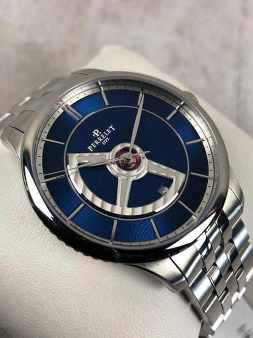 Perrelet - First Class Double Rotor Automatic - A1090/6 -, Handtassen en Accessoires, Horloges | Heren