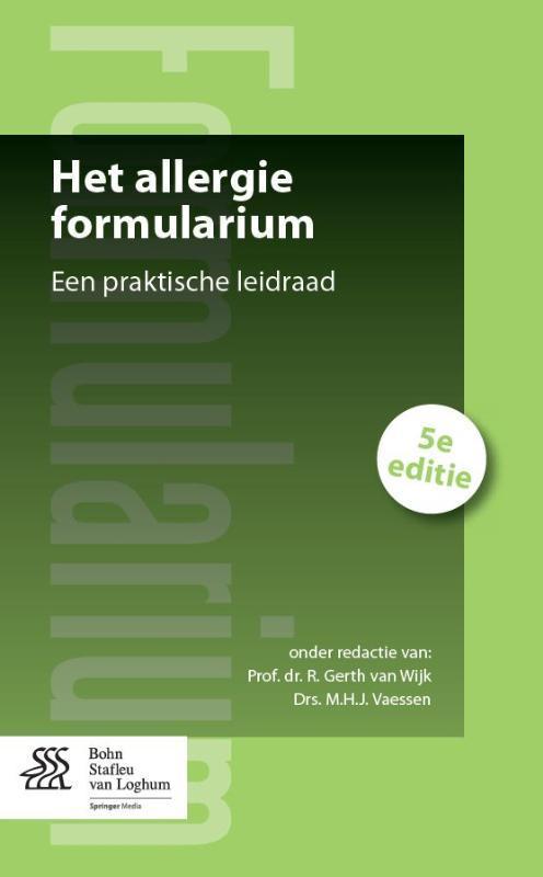 Het allergie formularium 9789031399888 R. Gerth van Wijk, Boeken, Wetenschap, Zo goed als nieuw, Verzenden