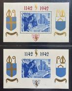 België 1942 - De 4 Orval blokken, niet genummerd - BL18A/21A, Postzegels en Munten, Postzegels | Europa | België, Gestempeld