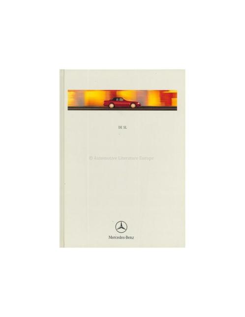 1999 MERCEDES BENZ SL HARDCOVER BROCHURE NEDERLANDS, Boeken, Auto's | Folders en Tijdschriften, Ophalen of Verzenden