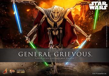 Star Wars Diecast Action Figure 1/6 General Grievous 42 cm, Ophalen of Verzenden