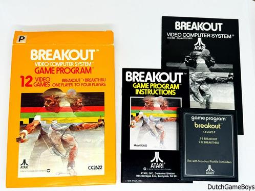 Atari 2600 - Game Program - Breakout, Consoles de jeu & Jeux vidéo, Consoles de jeu | Atari, Envoi