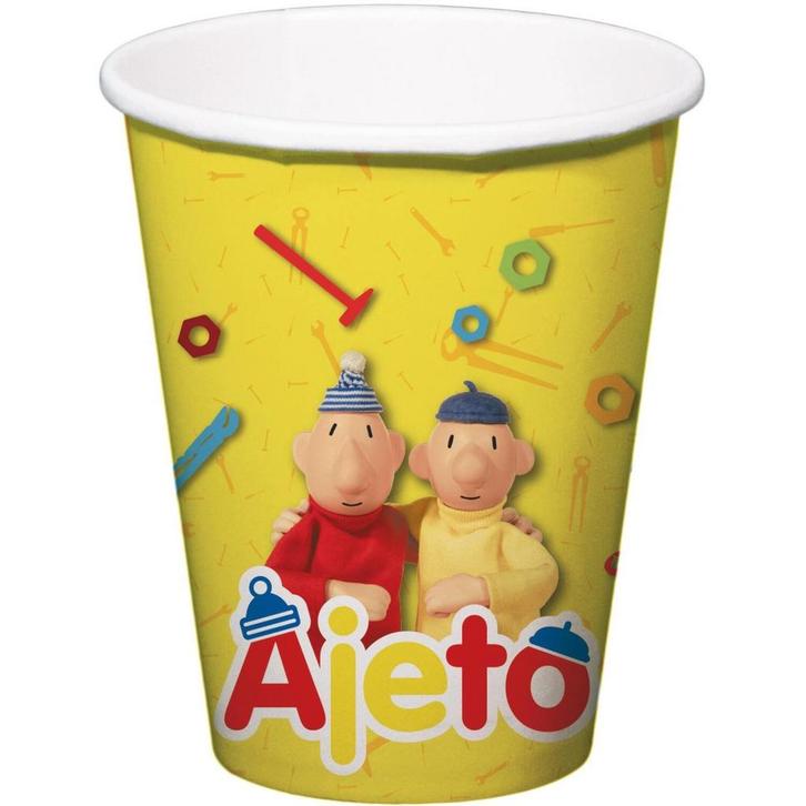 Buurman & Buurman Bekers Papier 250ml 6st, Hobby en Vrije tijd, Feestartikelen, Nieuw, Verzenden