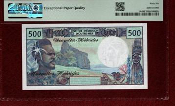 Nieuwe Hebriden. - 500 Francs - ND (1979) - Pick 19c (Zonder beschikbaar voor biedingen