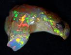 Ct. 11,70 Ethiopisch Opaal Ruw - Hoogte: 22 mm - Breedte: 14, Verzamelen, Mineralen en Fossielen