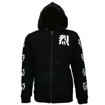 Aggretsuko Sleeve Faces Hoodie Vest met Rits - Officiële
