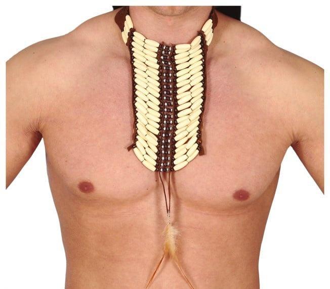 Indianen Ketting 20cm, Hobby en Vrije tijd, Feestartikelen, Nieuw, Verzenden