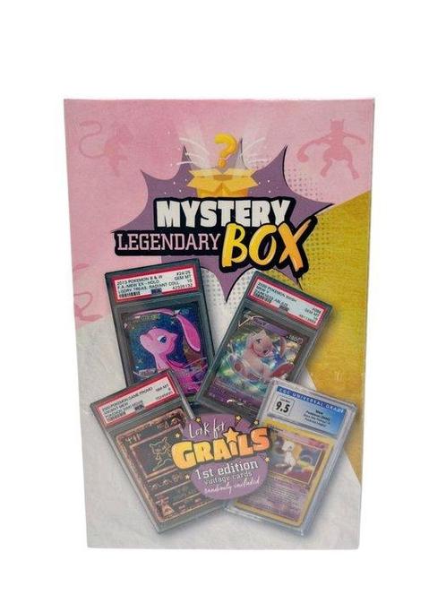 The Pokémon Company Mystery box - Legendary: Mew & Mewtwo, Hobby en Vrije tijd, Verzamelkaartspellen | Pokémon