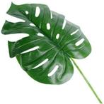 Monstera Blad Zijdenbloem per Stuk Botanical Style 24×40 cm