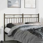 vidaXL Hoofdbord 150 cm metaal zwart, Huis en Inrichting, Slaapkamer | Bedden, Verzenden, Nieuw