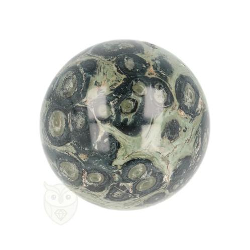 Jaspis Kambaba (Eldariet) bol Nr 27 - Ø 5.62 cm, Handtassen en Accessoires, Edelstenen, Nieuw, Verzenden